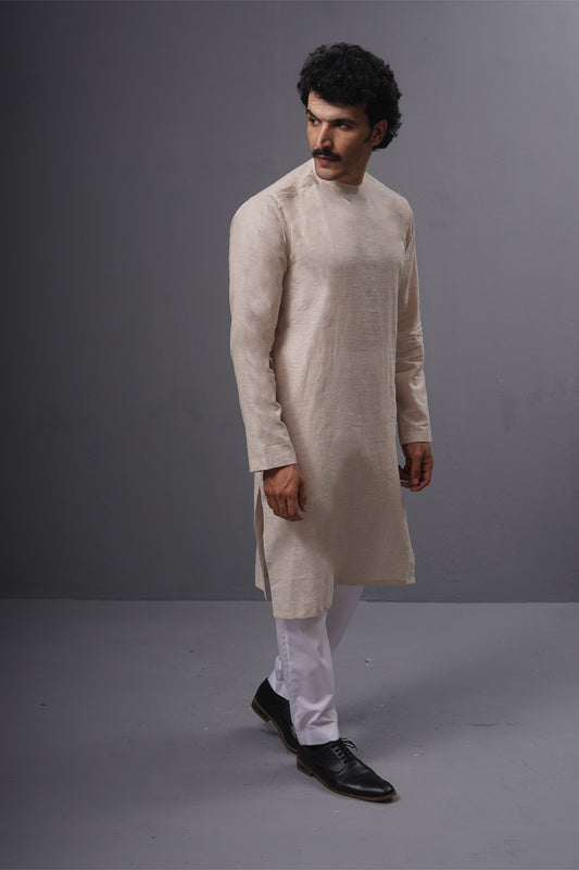 Foam Linen Texture kurta