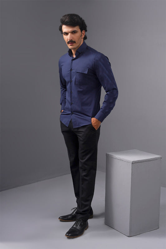 Blue Designer Shirt