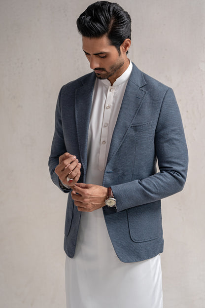 Blue Two Button Blazer