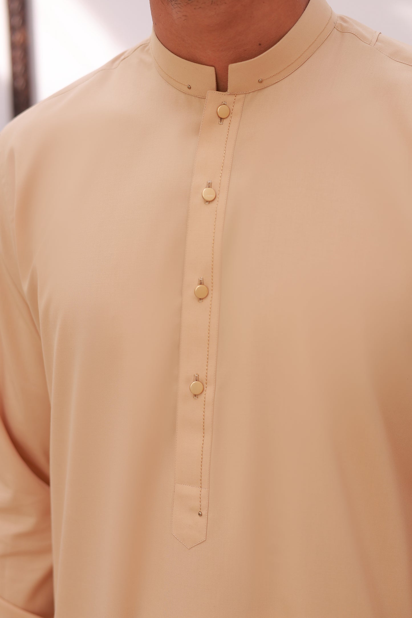 Beige Kameez Shalwar