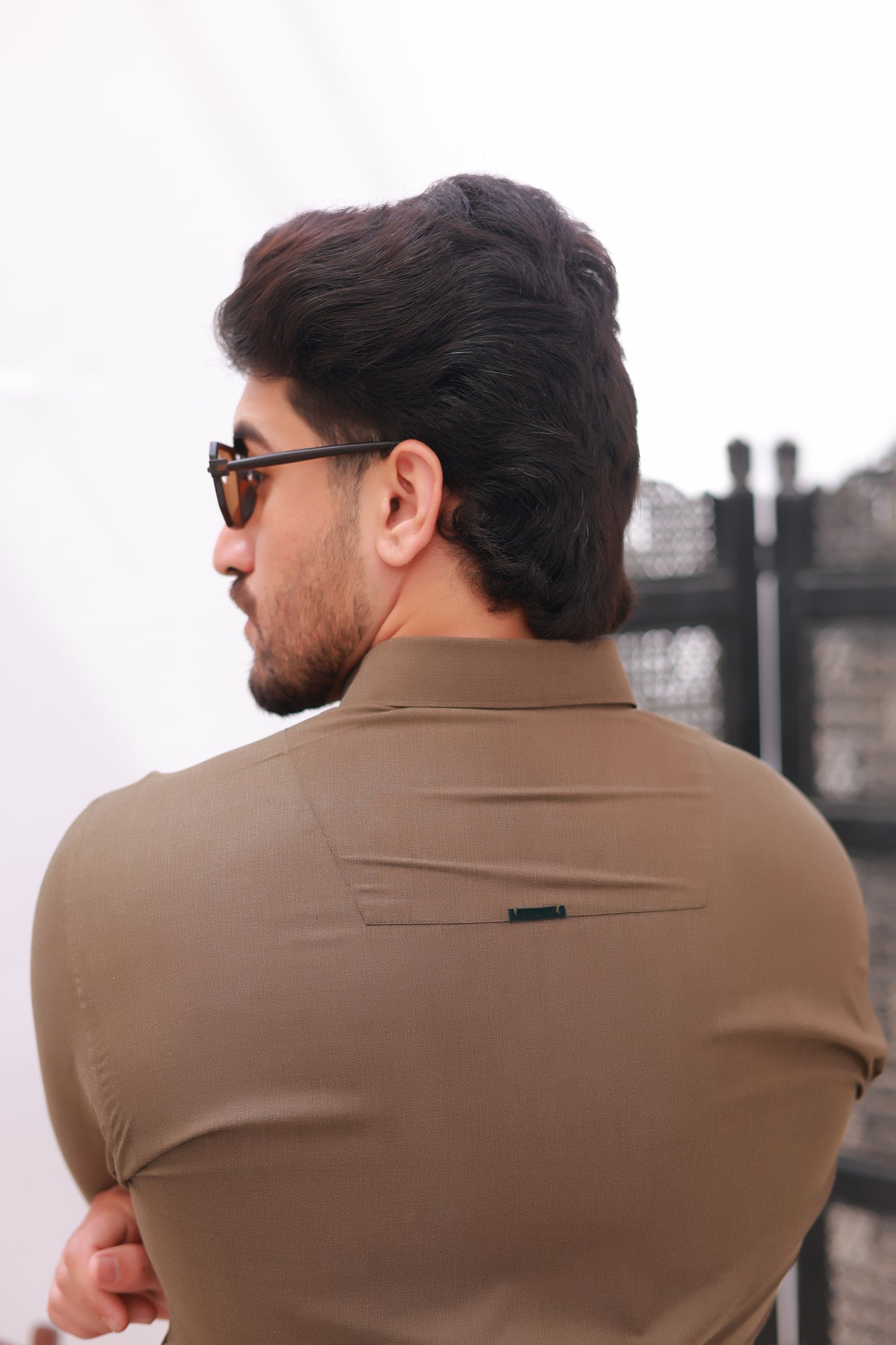 Moss Green Wash n Wear Kurta Pajama