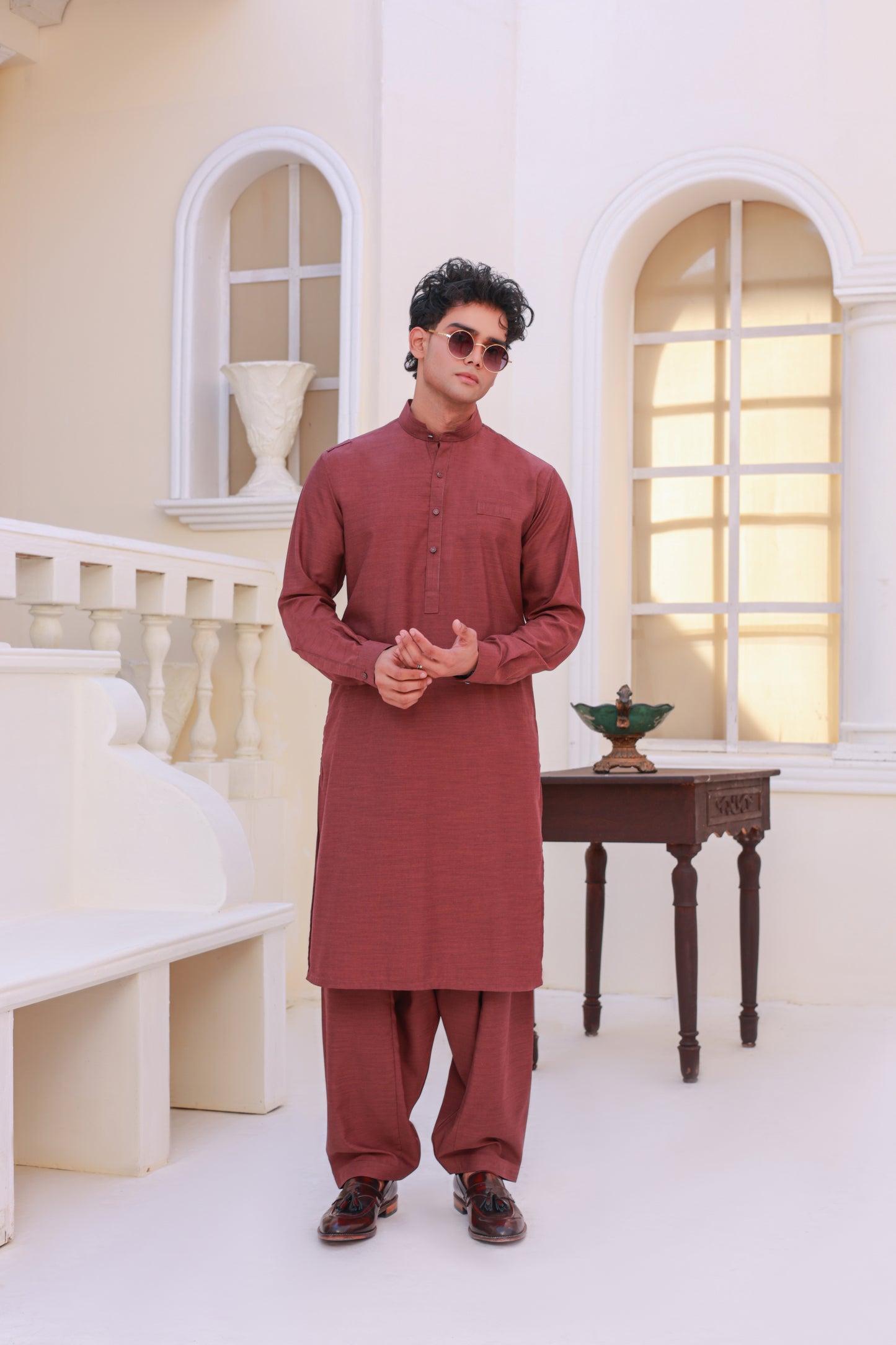 Viva Magenta Kameez Shalwar