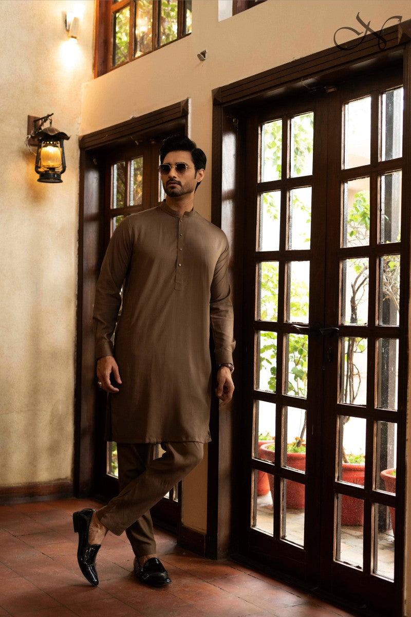 Brown Kurta Pajama