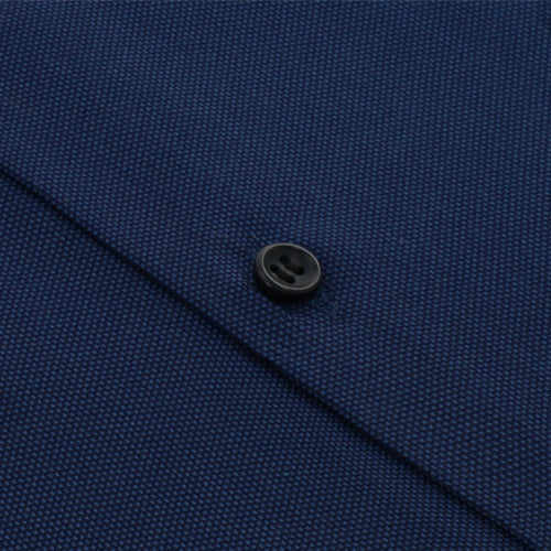 Navy Blue Self Shirt With logo