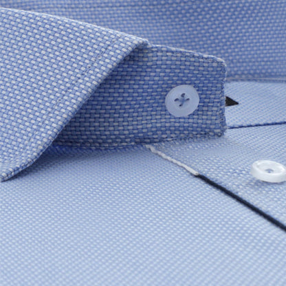 Light Blue Weave SHirt