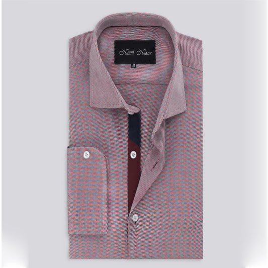 Oni Pink Semi Formal Shirt