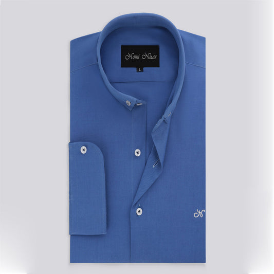 Blue Cotton Shirt