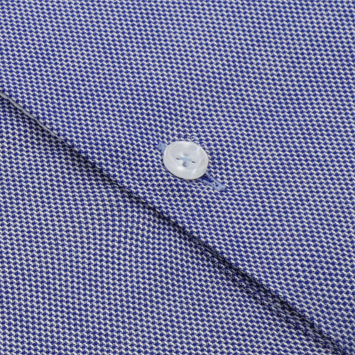 Blue Houndstooth Shirt