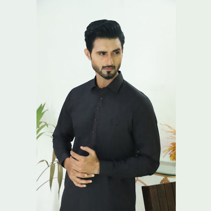 Premium Black Kameez Shalwar