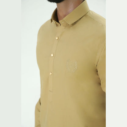 Mustard Kameez Shalwar