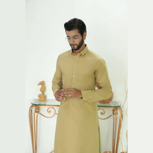 Mustard Kameez Shalwar